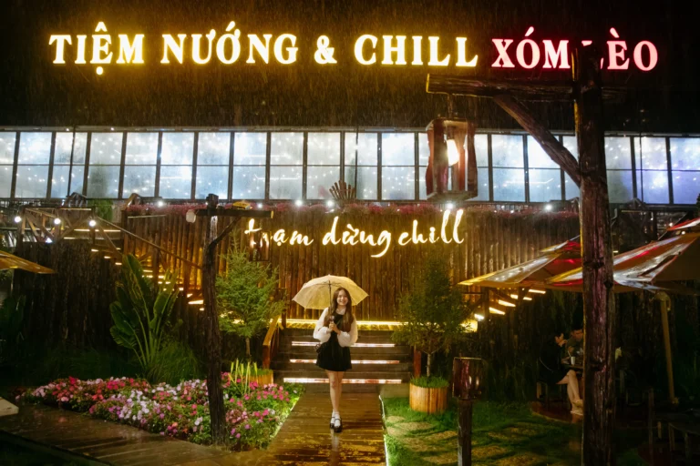 Tiệm Nướng & Chill Xóm Lèo – Quán nướng Đà Lạt không thể bỏ qua dành cho tín đồ chill
