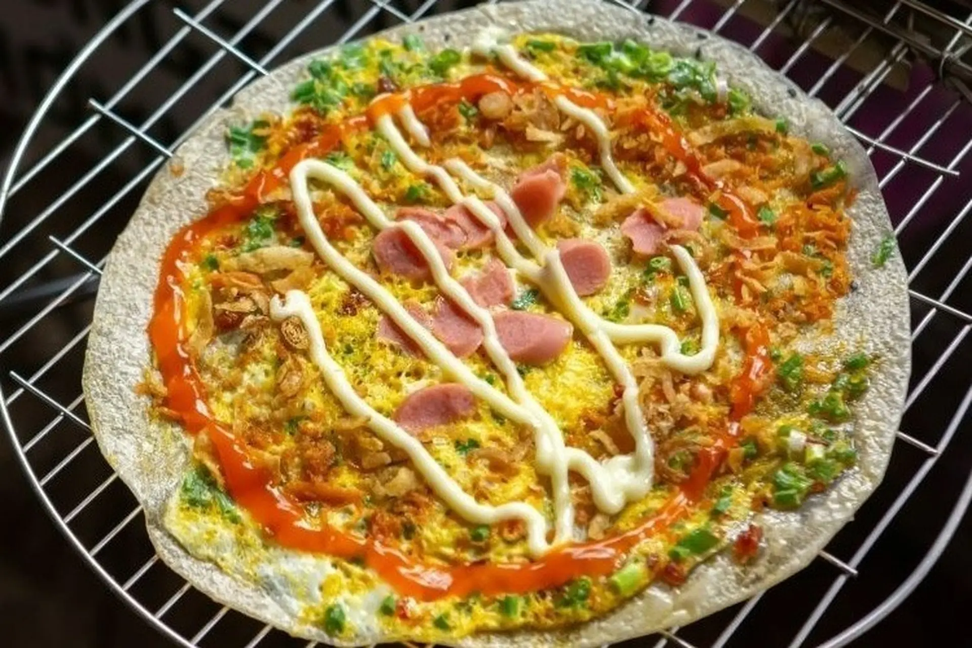 Bánh Tráng Nướng - món ngon Đà Lạt