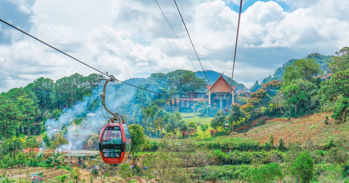 Cáp treo Thiền viện Trúc Lâm